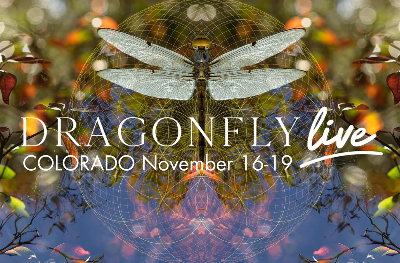 Christian Drapeau announced as speaker at Dragonfly Live in Boulder, Co, November 16th -19th